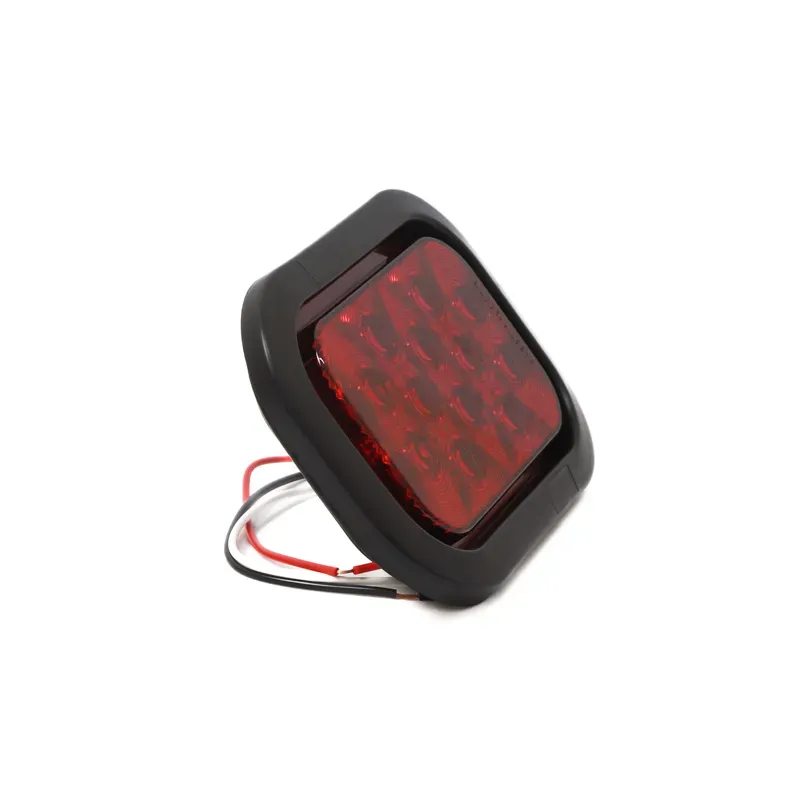 Lampara trasera rectangular de 12 led