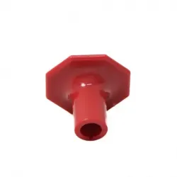 Perilla roja para valvula de estacionam