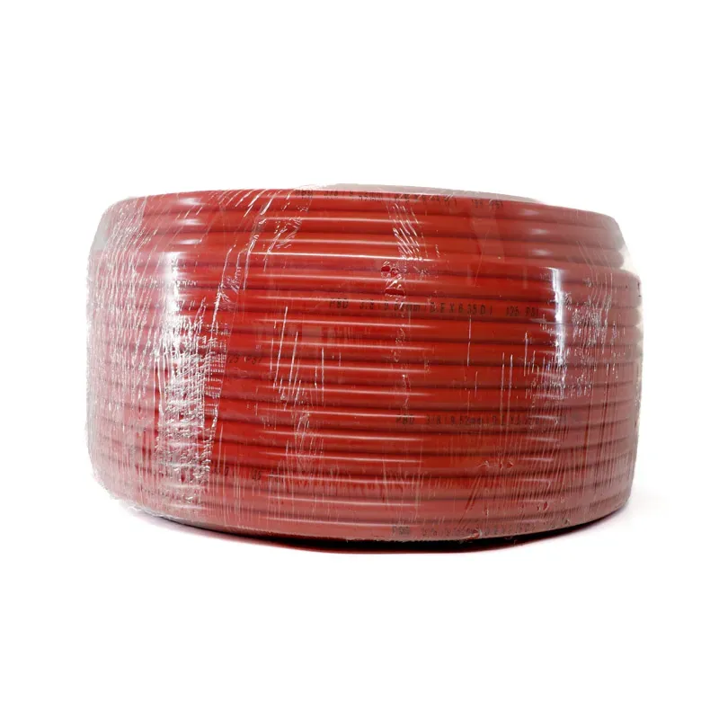 Manguera de poliflo 38 color Roja