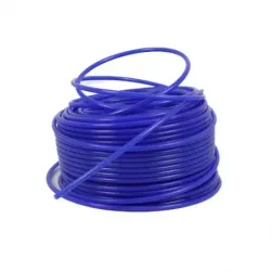 Manguera de poliflo 38 color azul