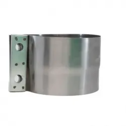 Abrazadera cincho escalonada 5" acabado