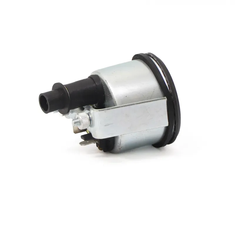 Medidor de combustible de 24 volts negro