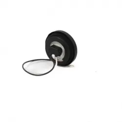 Plafon redondo de 2" para embutir de 9