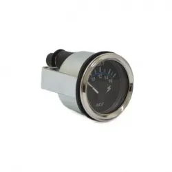 Voltimetro de 8  16 Volts cromado