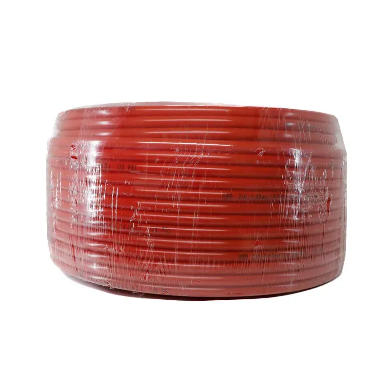 Manguera de poliflo 38 color Roja