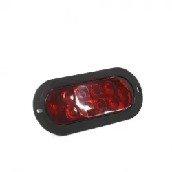 Plafon ovalado para remachar de 10 led