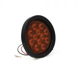 Plafon redondo de 4" para embutir de 12