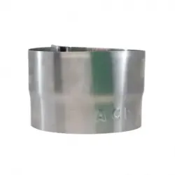 Abrazadera cincho escalonada 5" acabado