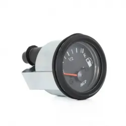 Medidor de combustible de 12 volts negro