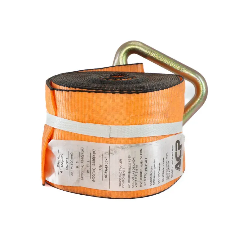 Banda de 4x30 terminacion con argolla