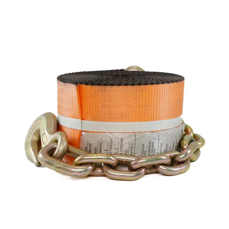 Banda de 4 x 30 terminacion con cadena