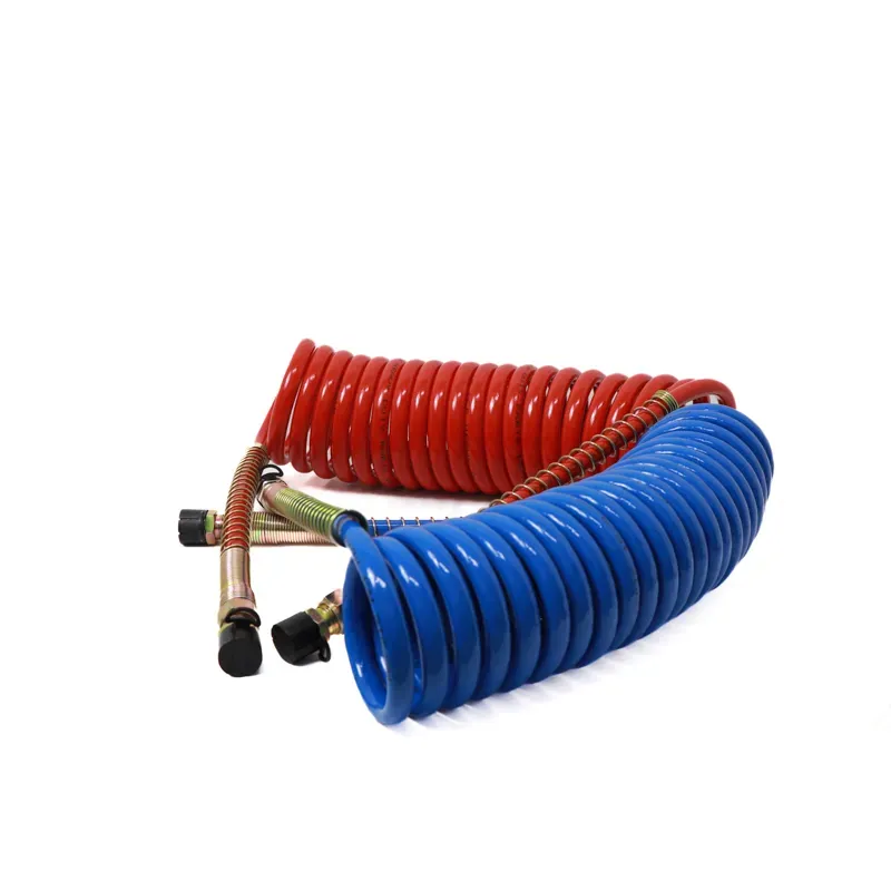 Manguera economica azul y roja