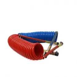 Manguera economica azul y roja