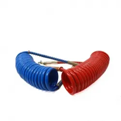 Manguera economica azul y roja