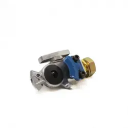 Manita con valvula azul