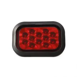 Lampara trasera rectangular...