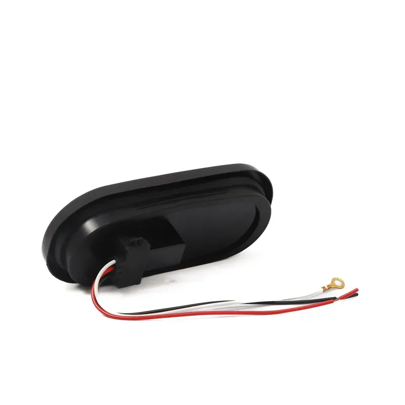 Plafon ovalado para embutir de 10 led