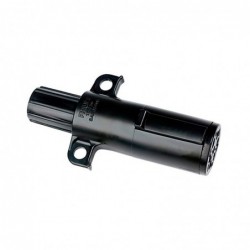 Conector macho 7 pines naylon