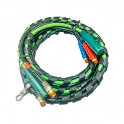 Cable 3 en 1 manguera azul...