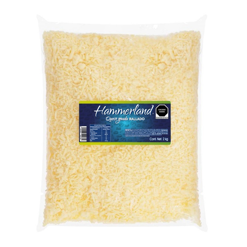 Queso Gouda Rallado 2Kg