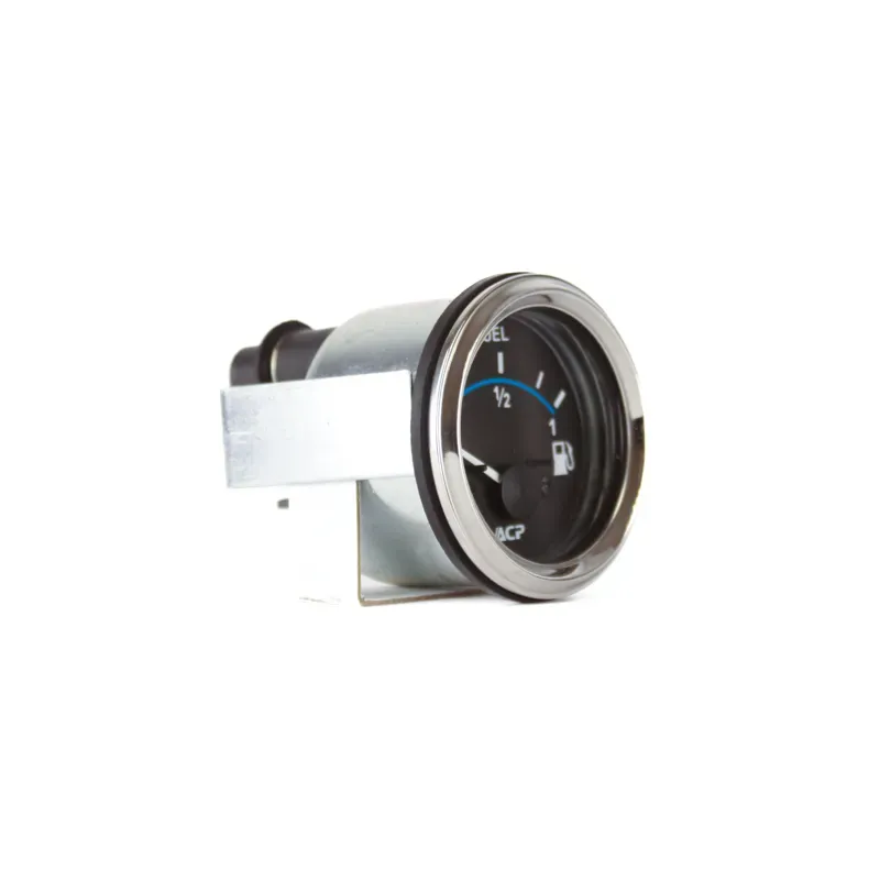 Medidor combusitble de 12 volts cromado