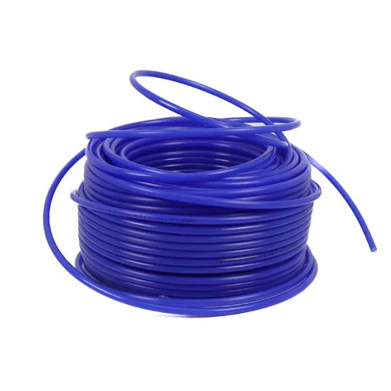 Manguera de poliflo 38 color azul