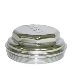 Tapa para  eje fruehuaf cromada para