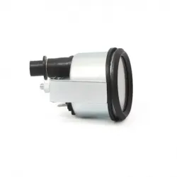 Medidor de combustible de 24 volts negro