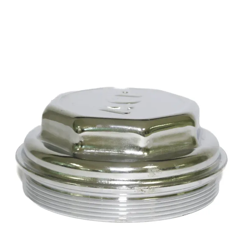 Tapa para  eje fruehuaf cromada para