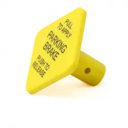 Perilla amarilla para valvula de estacio