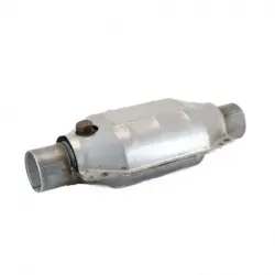 Catalizador ovalado sensor a 14" Inox