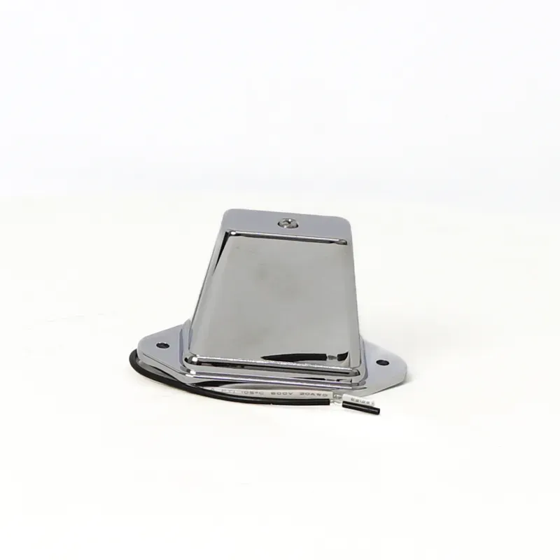 Lus led para placa color cromado