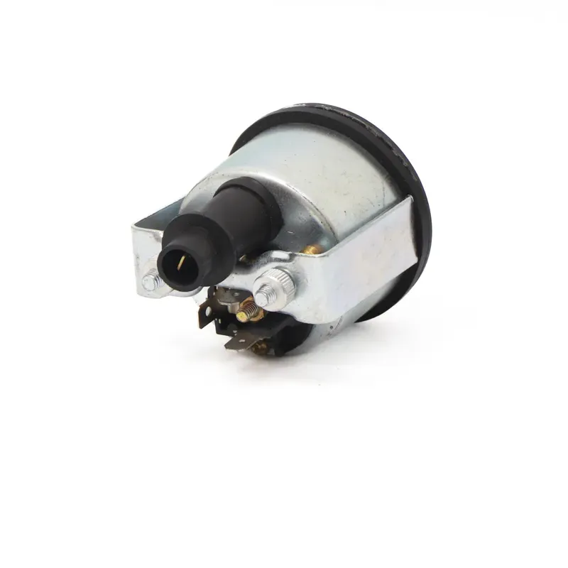 Medidor de combustible de 24 volts negro