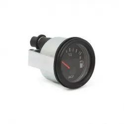 Medidor de combustible de 24 volts negro