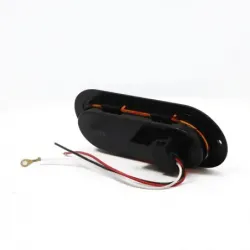 Plafon ovalado para remachar de 10 led