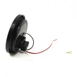 Plafon redondo de 4" para embutir de 12