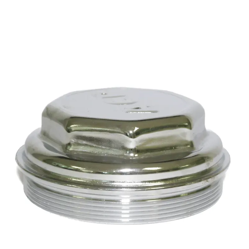 Tapa para  eje fruehuaf cromada para